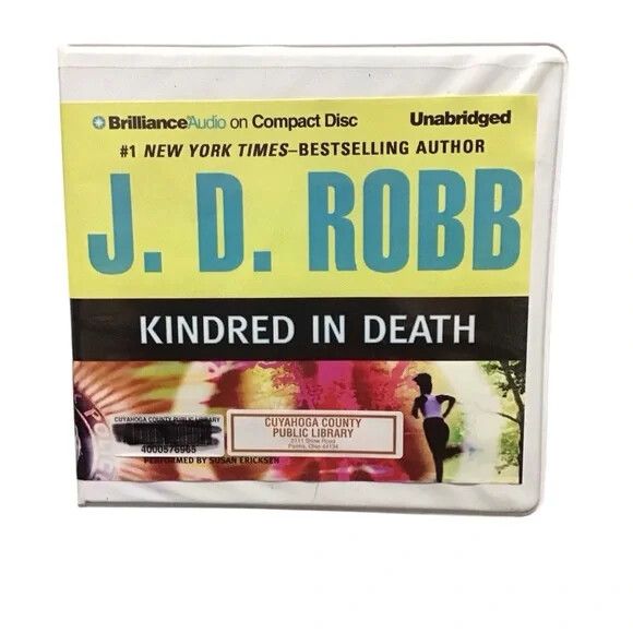 Kindred in Death by J.D. Robb Unabridged Audiobook CD