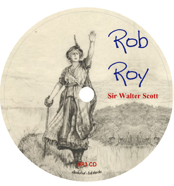 Rob Roy Sir Walter Scott Historical Adventure Novel Audiobook in 1 MP3 Audio CD