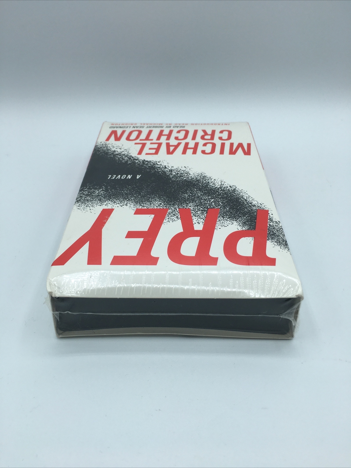 Prey Michael Crichton Unabridged Audiobook 4 Cassettes 6 hrs Read Robert Leonard