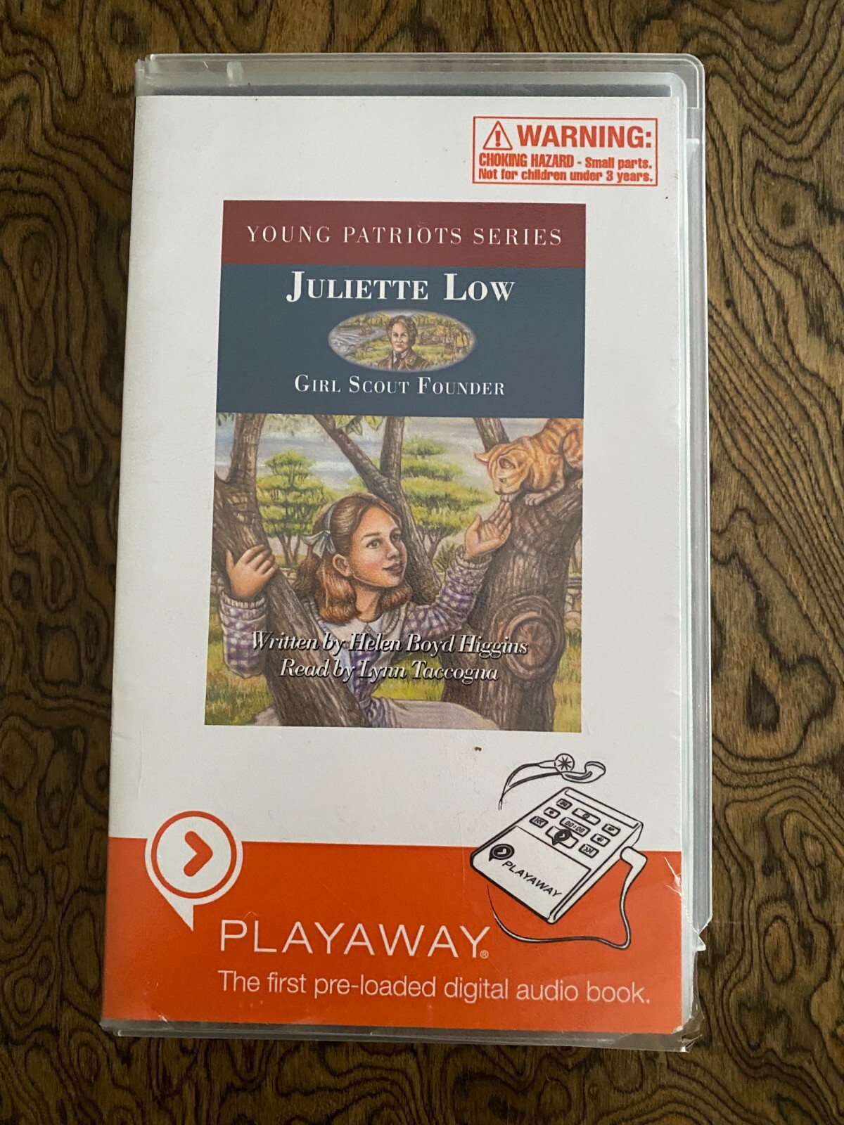 Playaway Girl Scout Founder Juliette Low Young Patriot Series 2 Hrs 2007