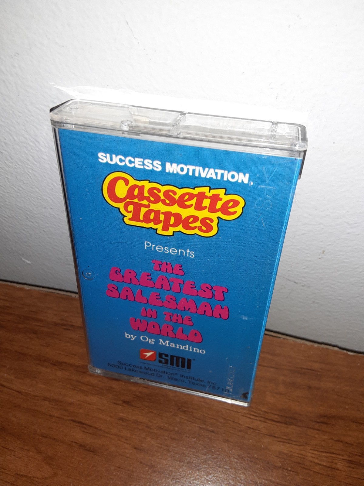 THE GREATEST SALESMAN IN THE WORLD Og Mandino SMI Cassette Tape