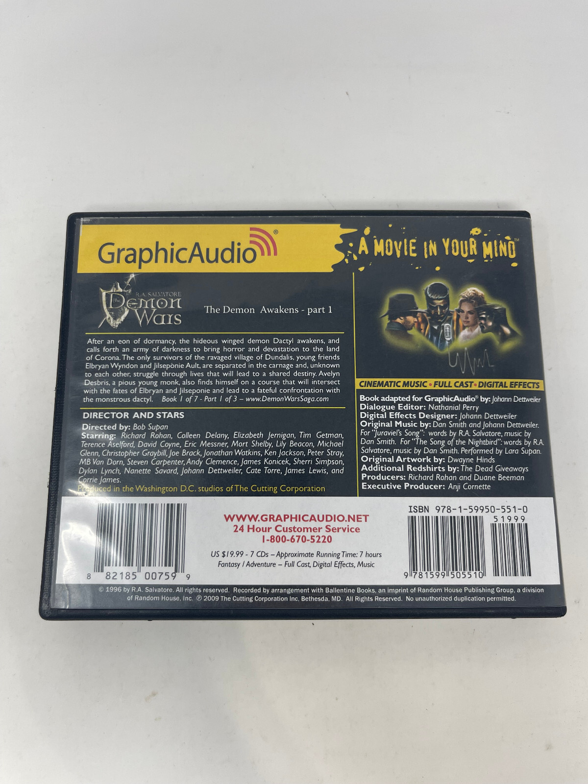 The Demon Wars — The Demon Awakens (Part 1) (The Demonwars Saga) Graphic Audio
