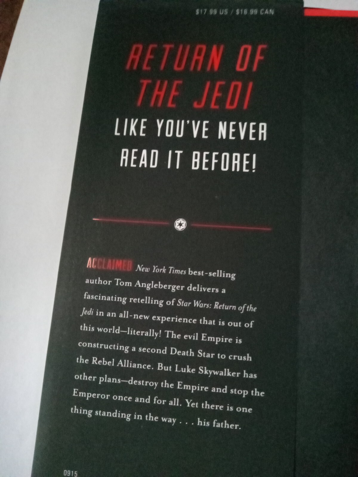 Star Wars: Return of the Jedi Beware the Power of the Dark Side! by Tom…