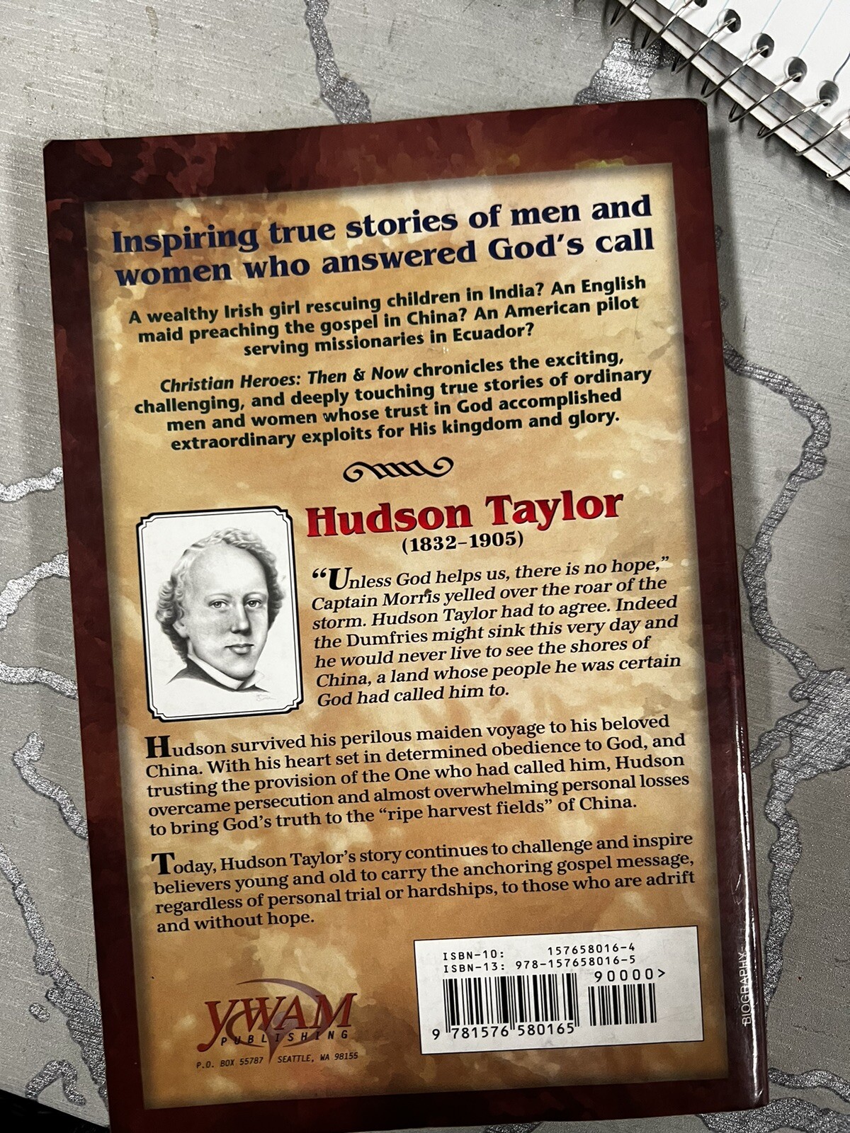Christian Heroes Ser.: Then and Now: Christian Heroes — Then and Now — Hudson…