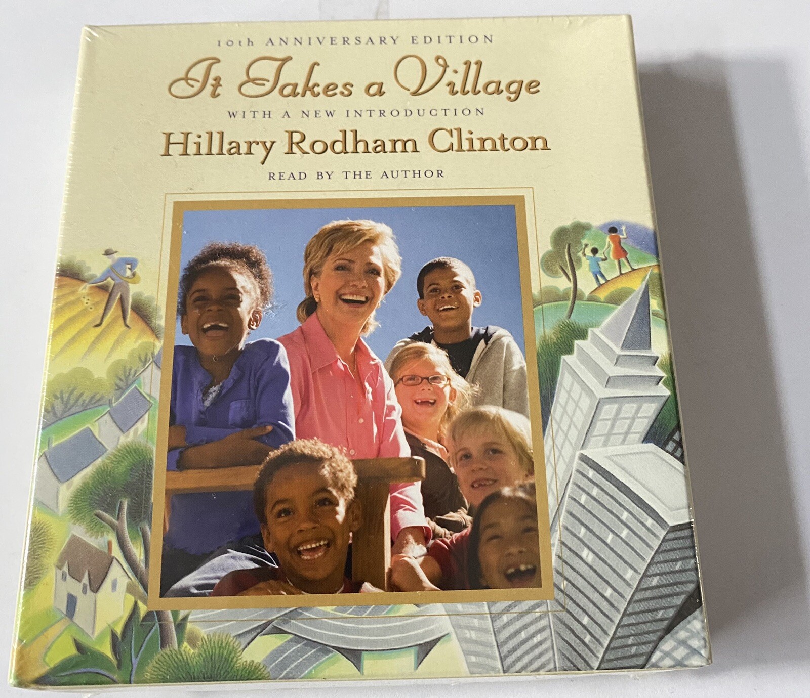Hillary Rodham Clinton It Takes A Village Audio Book Cd New Sealed Free Ship.