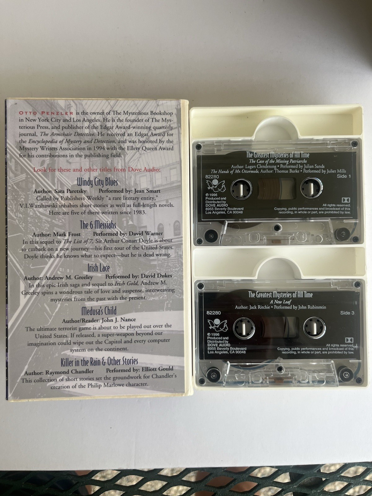 audio books on cassette tapes