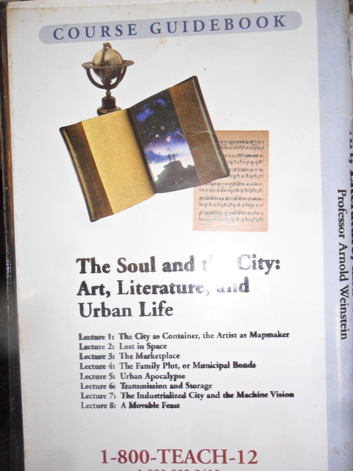 The Great Courses: The Soul and the City (audio cassettes) ~ Great Teaching Co