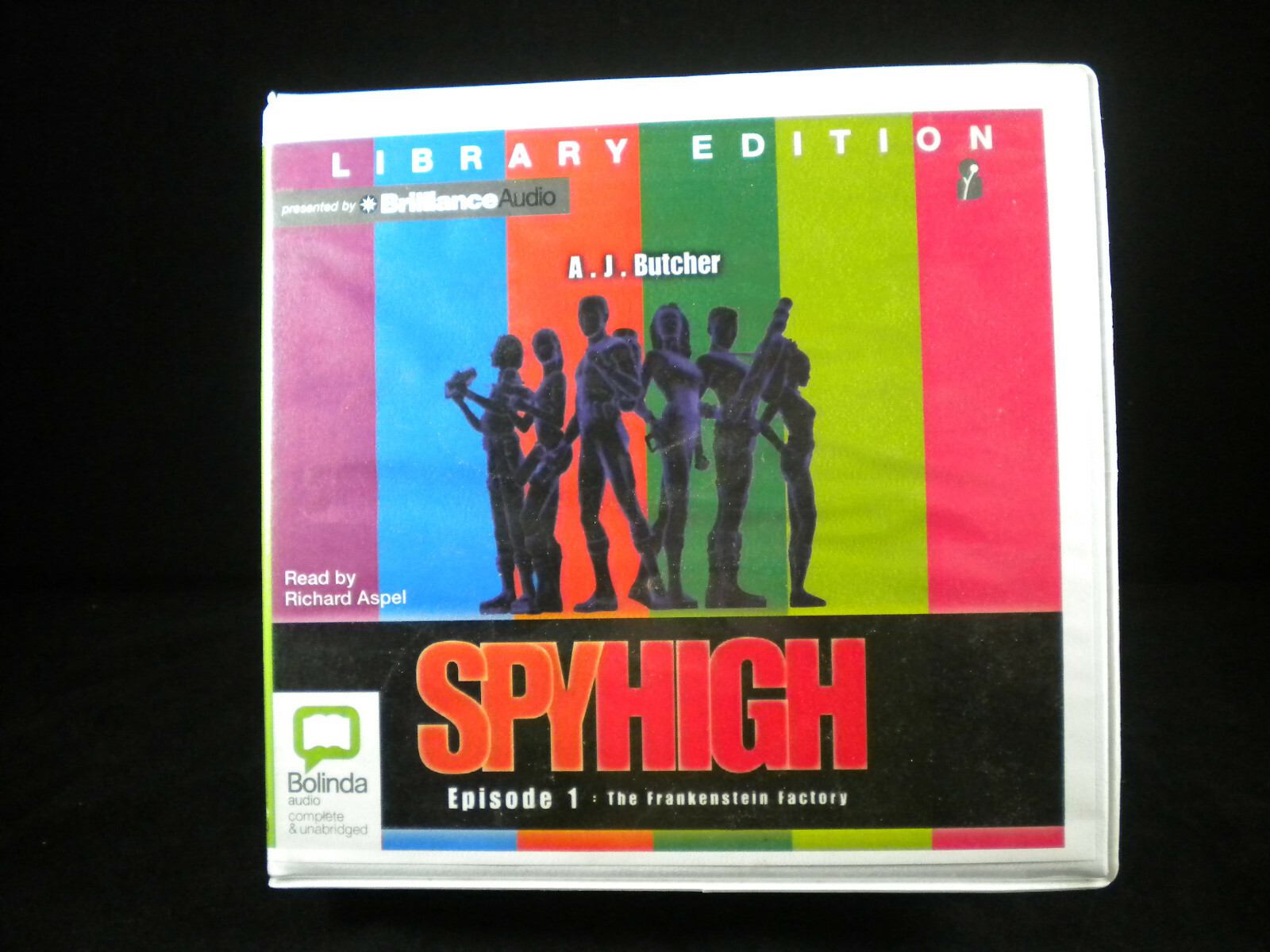 Spy High — Episode 1 — A.J. Butcher / CD / Audiobook / * Ex-Library *