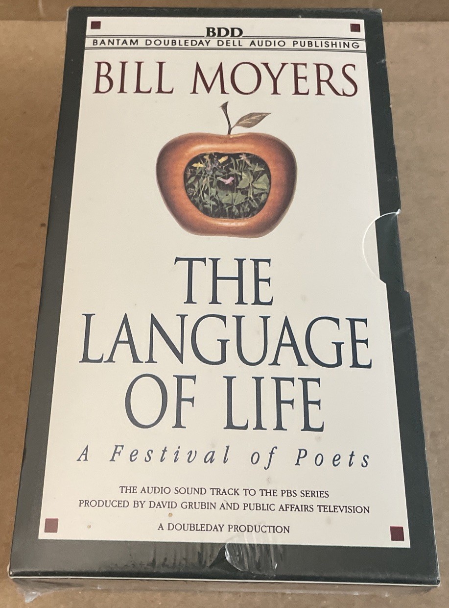 The Language of Life by Bill Moyers Audiobook Cassettes 8 Tapes ~Sealed~