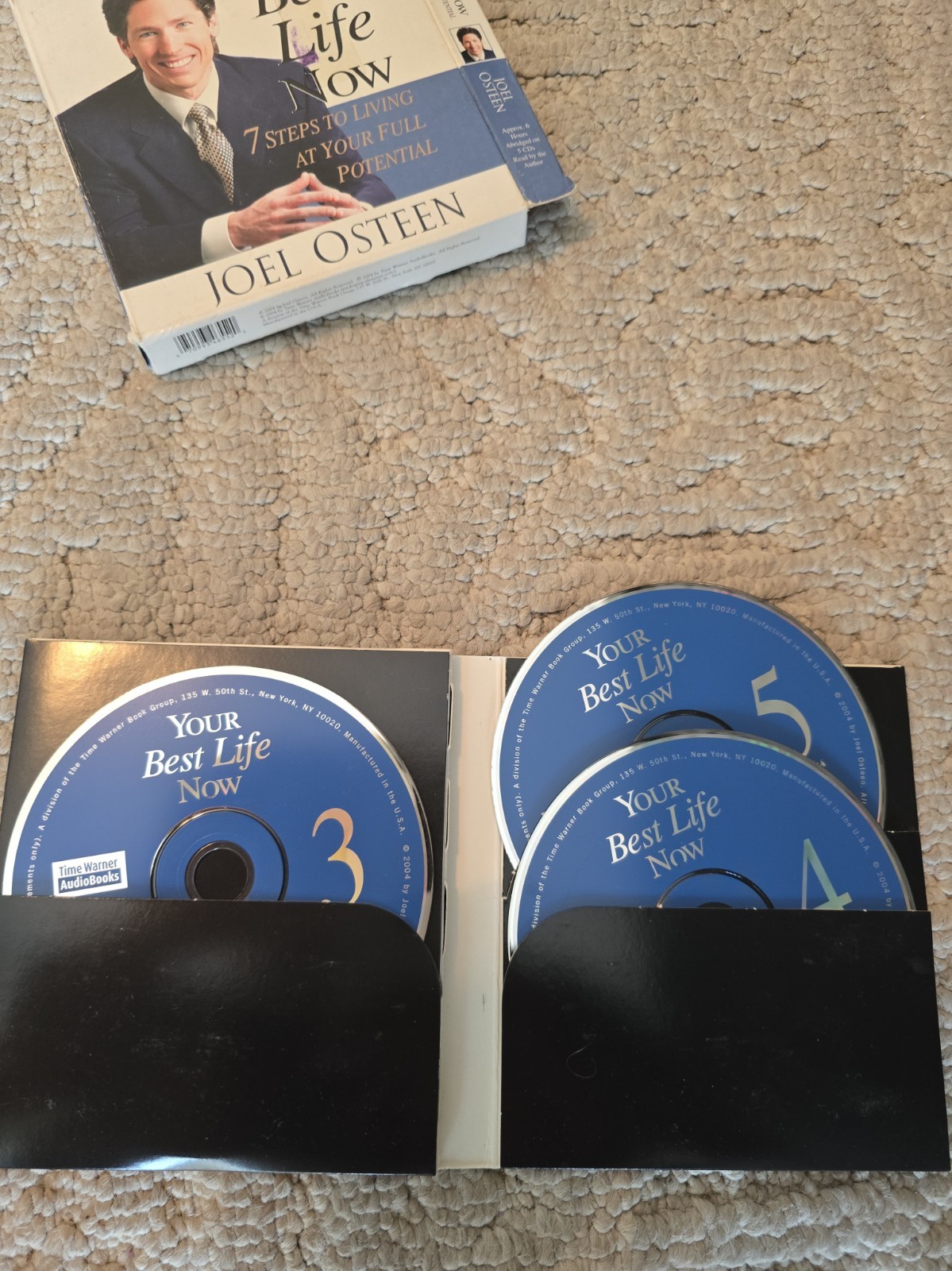 Your Best Life Now by Joel Osteen 5 CD Audiobook Christian Living