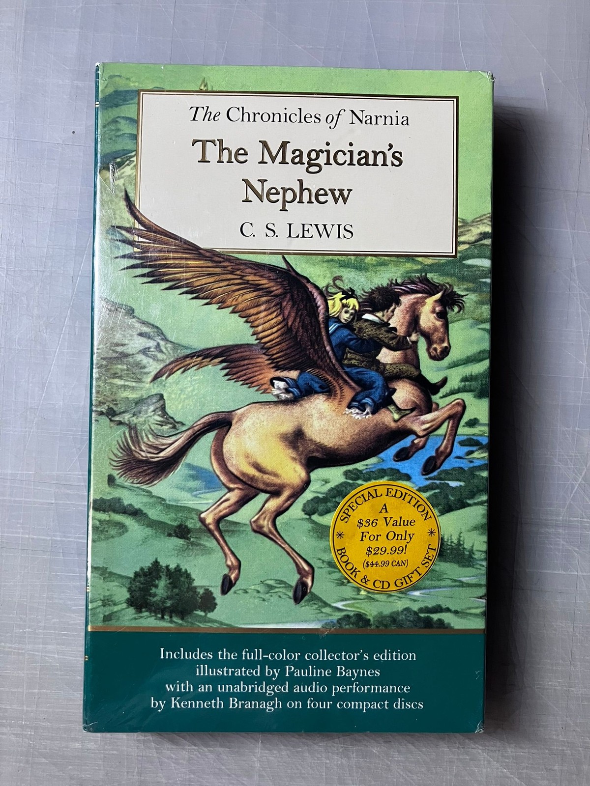 C S Lewis The Magicians Nephew Book CD Gift Set Collector Special Edition Narnia