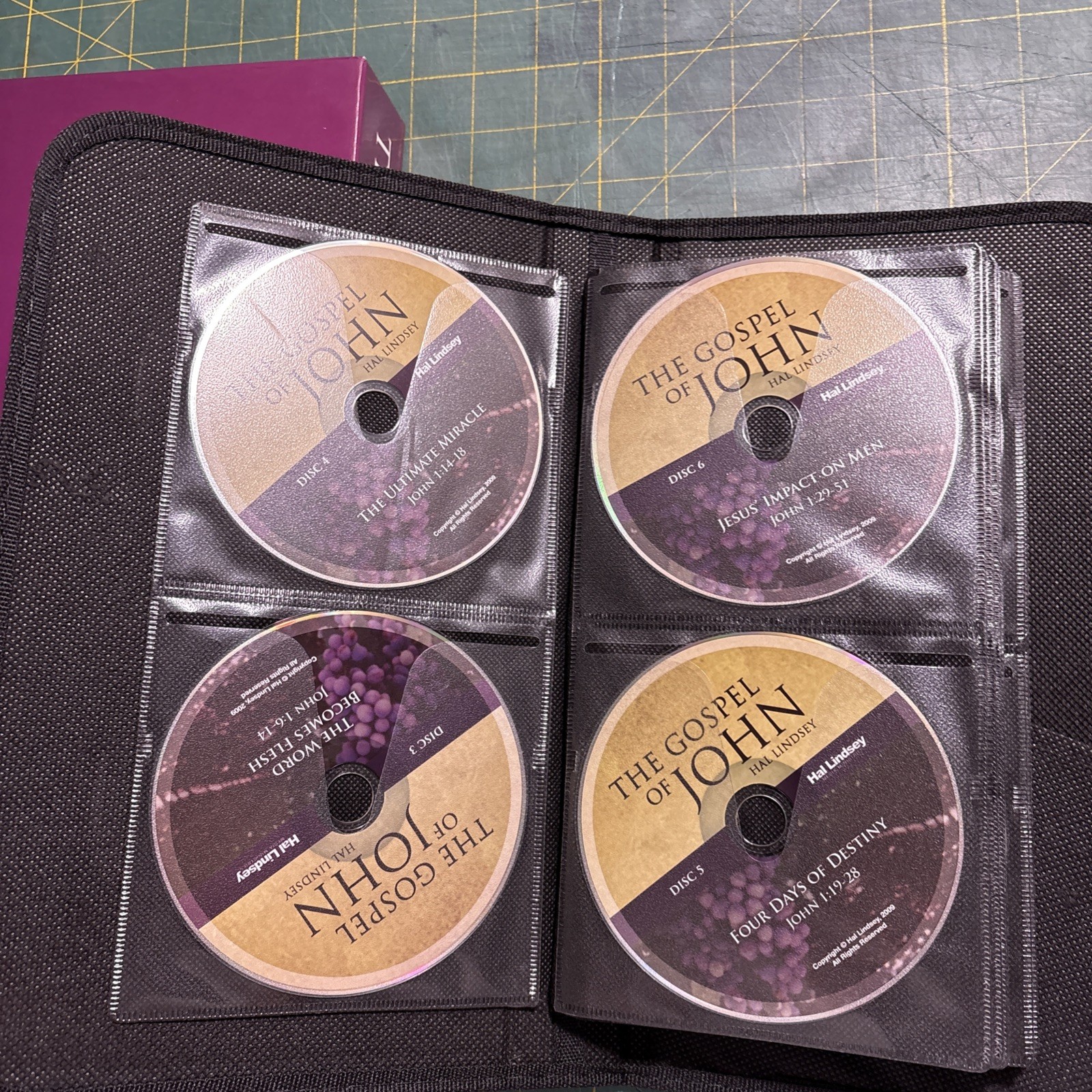 The Gospel of John Audio CD Set Hal Lindsey Christian Bible Study