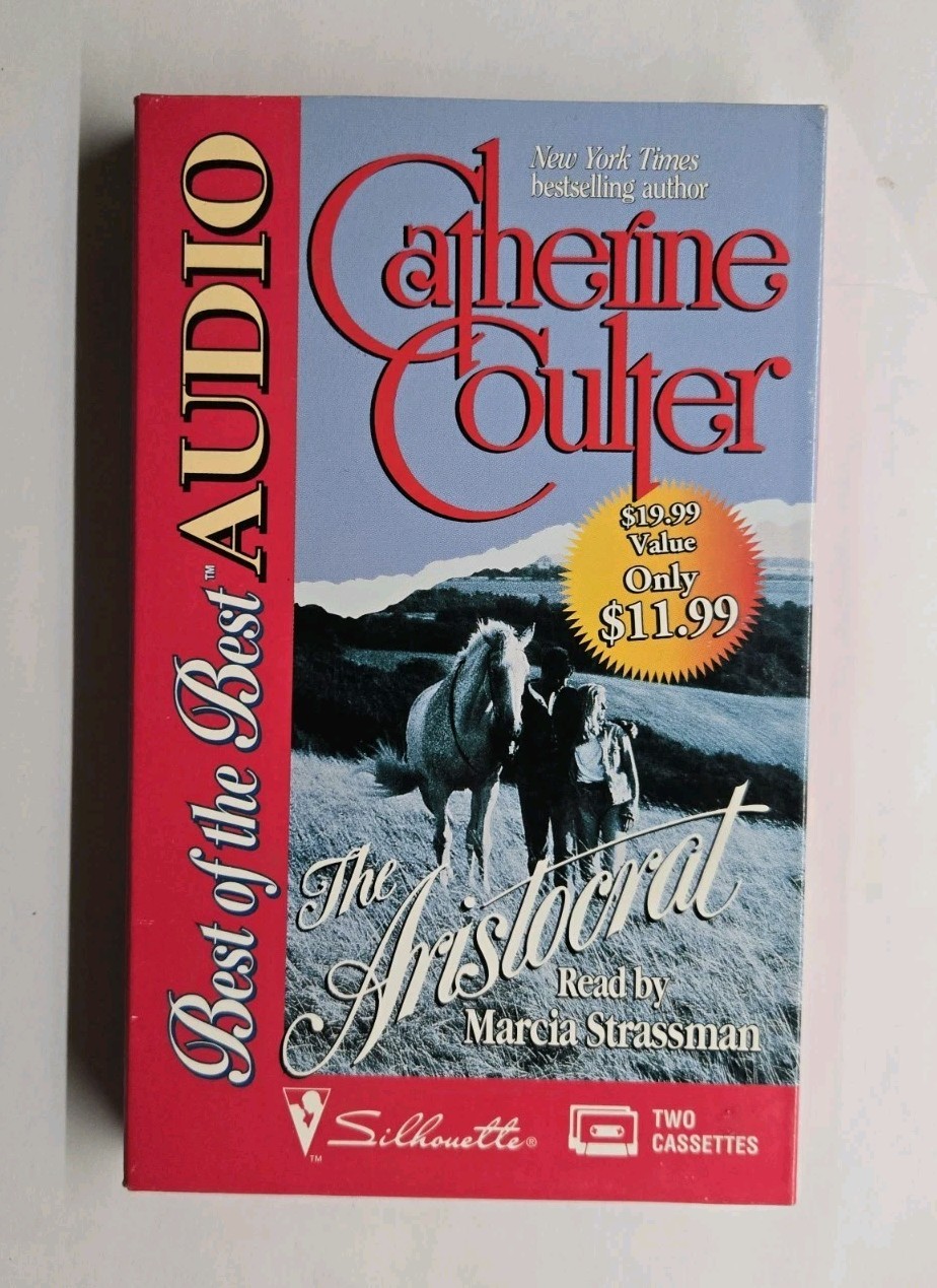 Catherine Coulter The Aristocrat (Cassette Audiobook, 1995, 2 Tape Set)