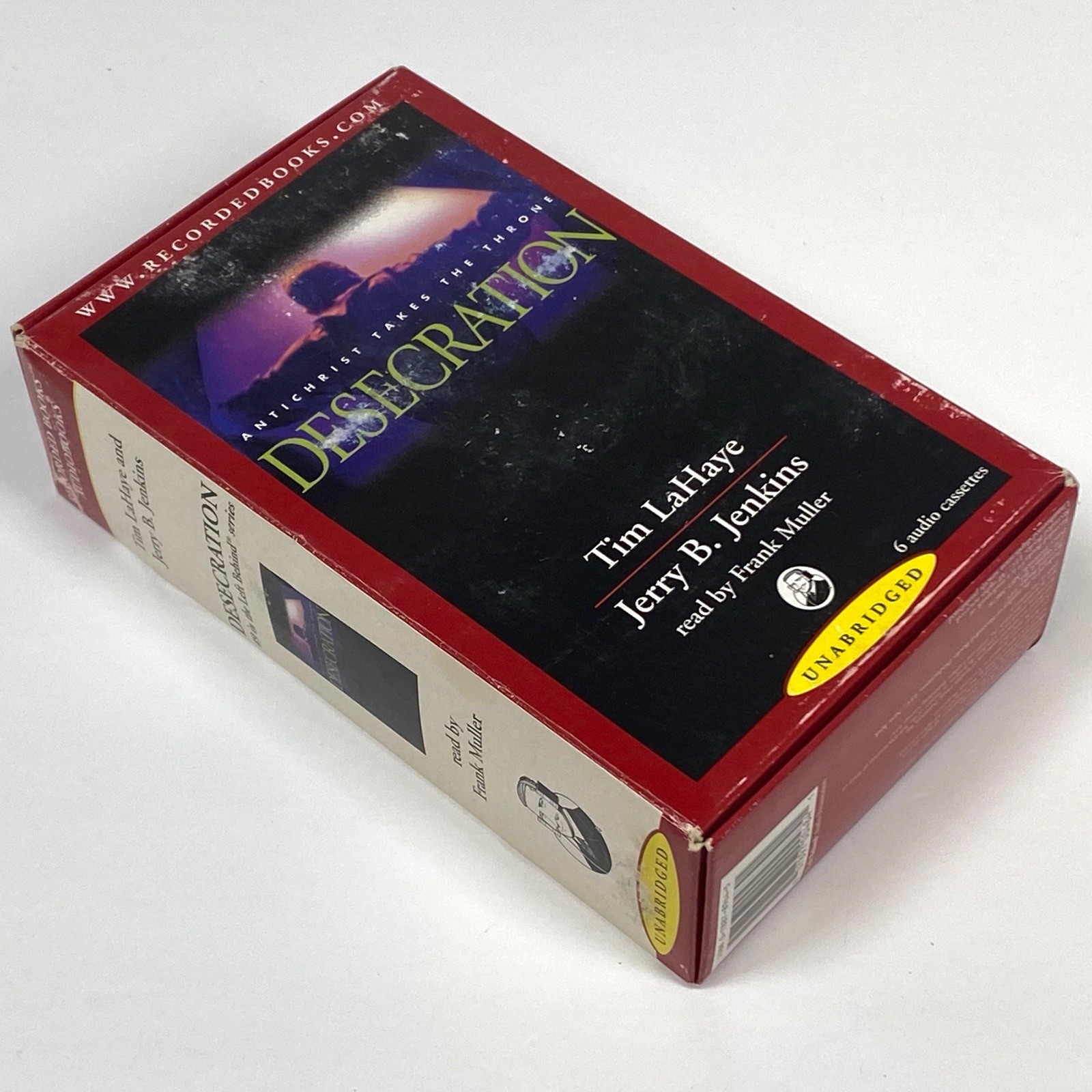 Desecration by Tim LaHaye & Jerry B Jenkins Unabridged Audiobook on 6 Cassettes