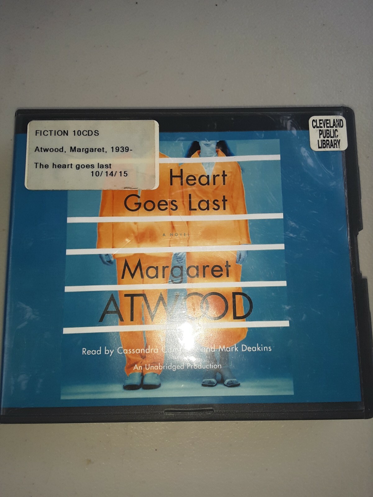 Shelf1B Audiobook~THE HEART GOES LAST, MARGARET ATWOOD
