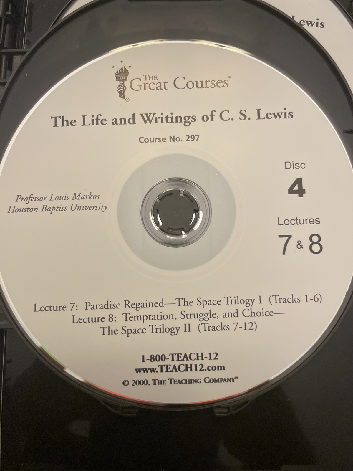 Great Courses: The Life and Writings of C. S. Lewis (6-Disc CD Set) 12 Lectures
