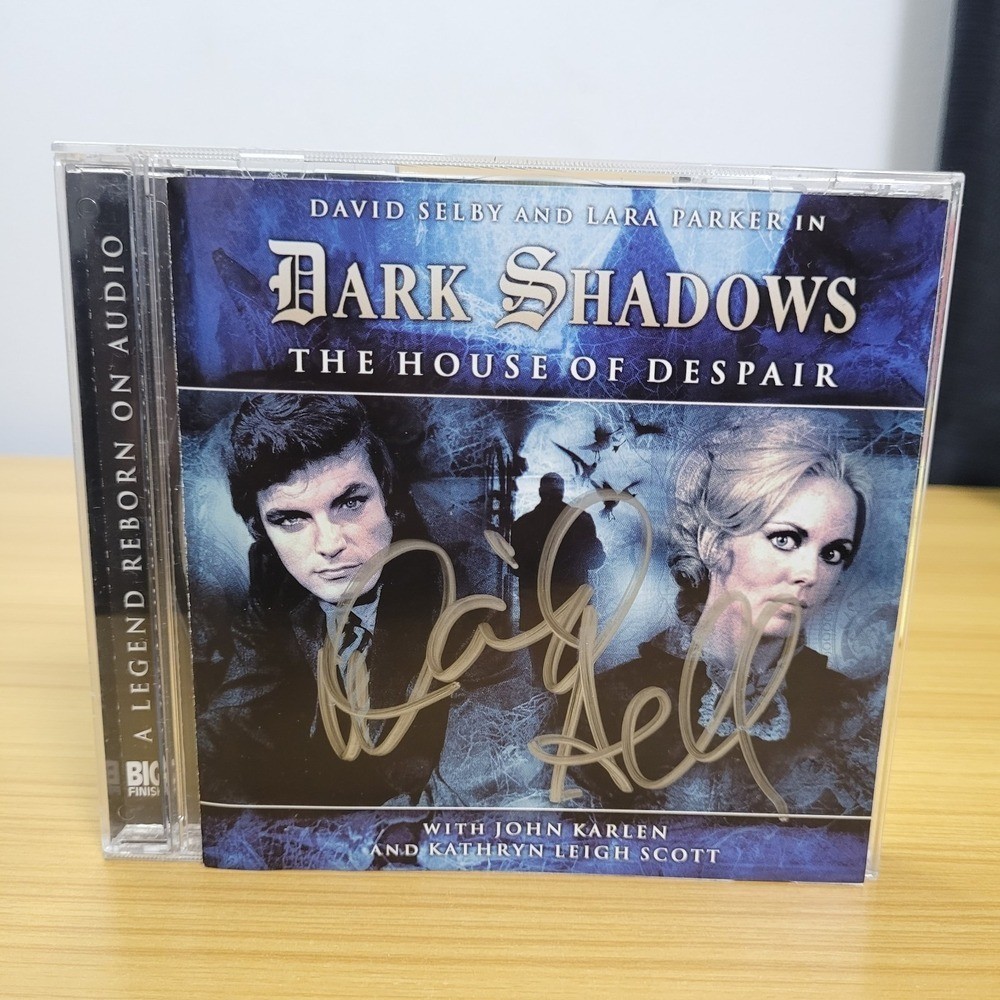 Dark Shadows The House of Despair Audiobook CD 2010 Signed David Selby Autograph