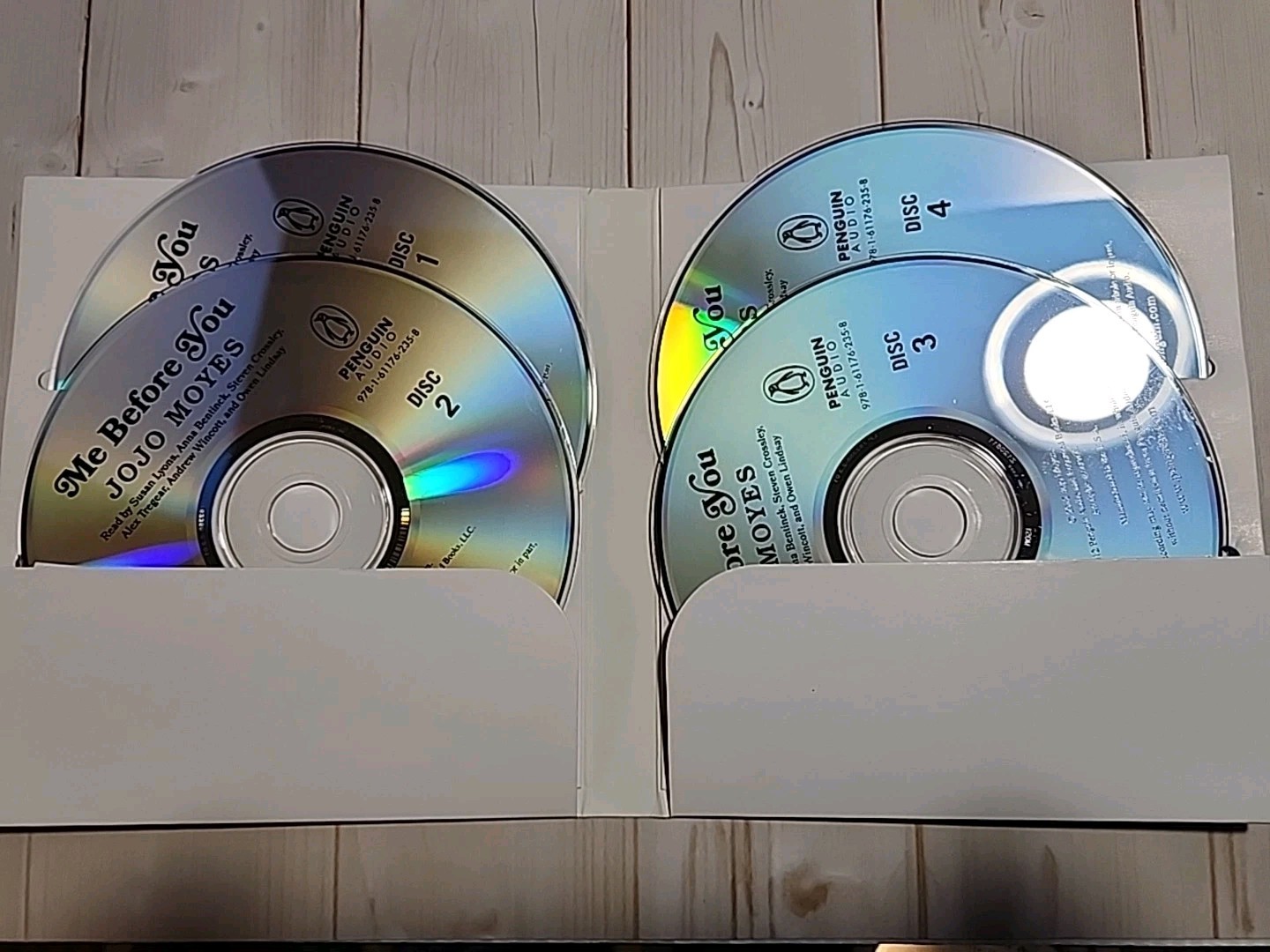 Lot of 3 Jojo Moyes Audio Books CD Me Before You, After You, One Plus One