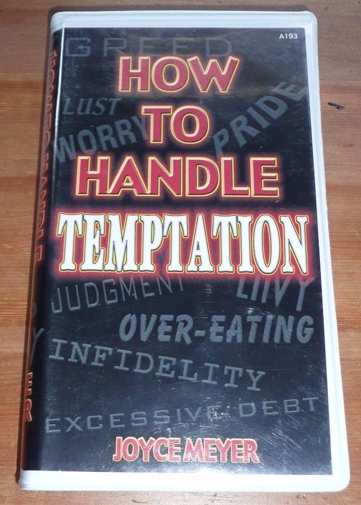 How to Handle Temptation by Joyce Meyer (Cassette + FREE CD & MP3s)