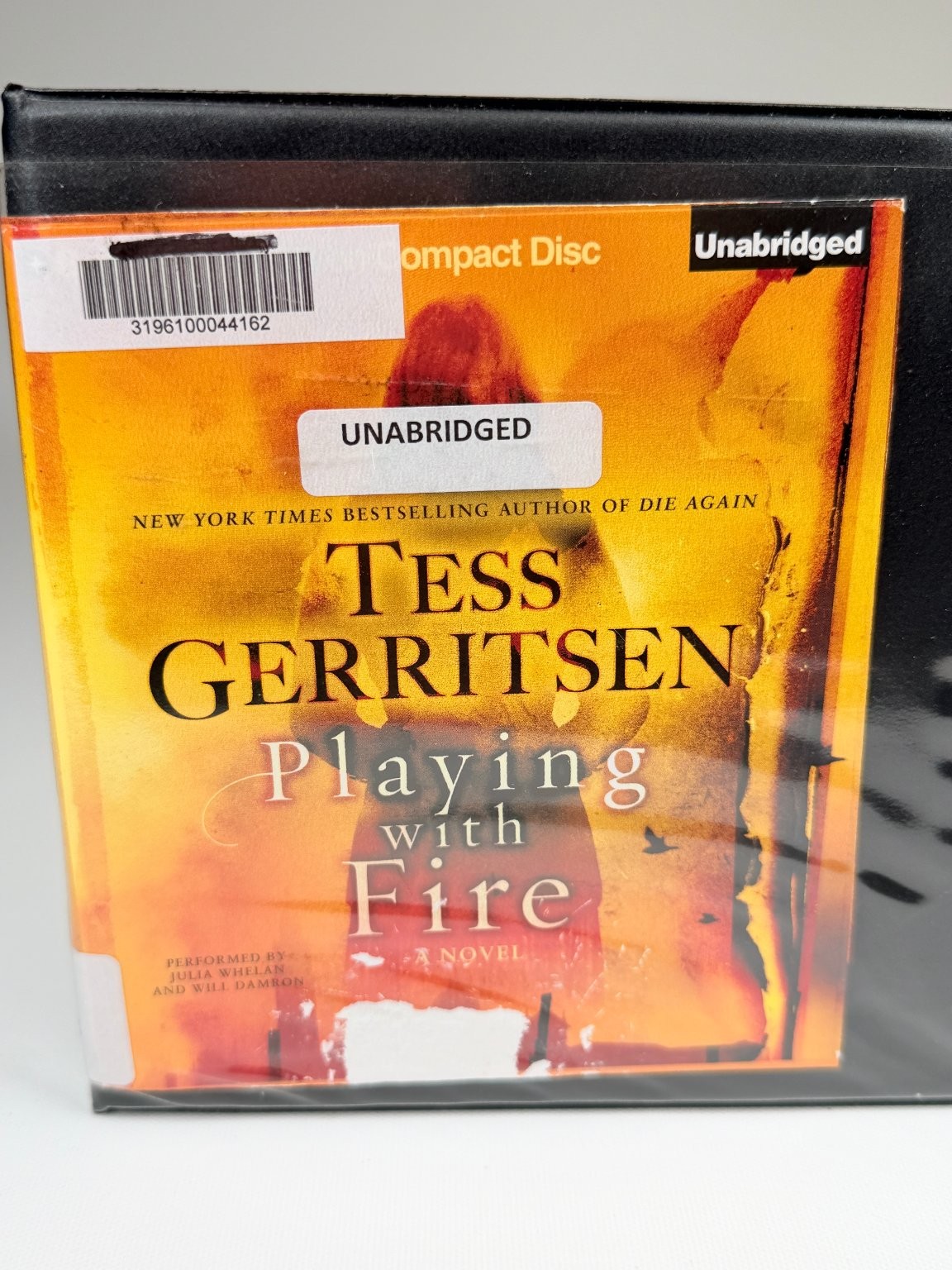 Playing with Fire by Tess Gerritsen Audiobook CDs Unabridged 6 Discs