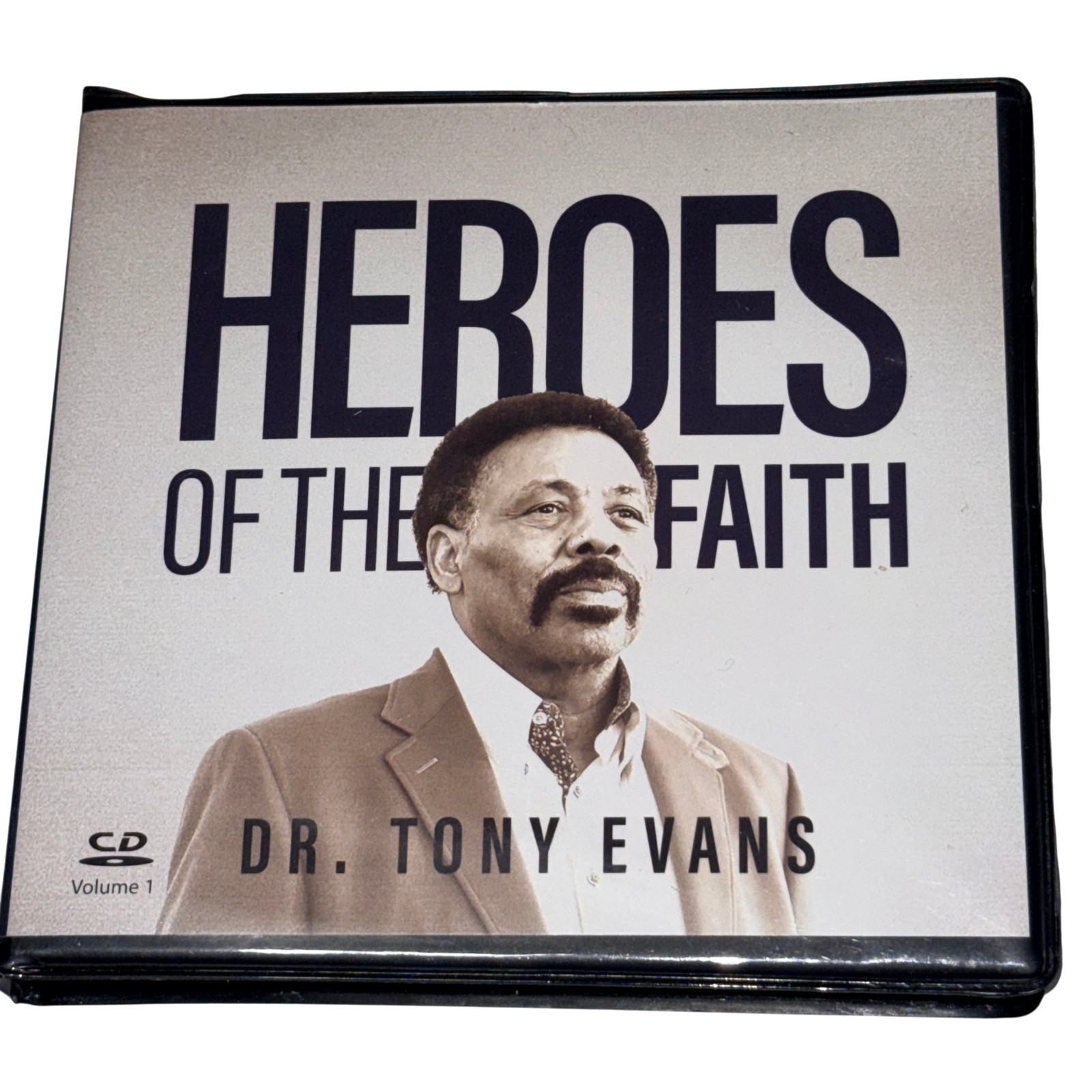 Heroes Of The Faith Volume 1 Dr Tony Evans Audio CD Set Bible Study Christian