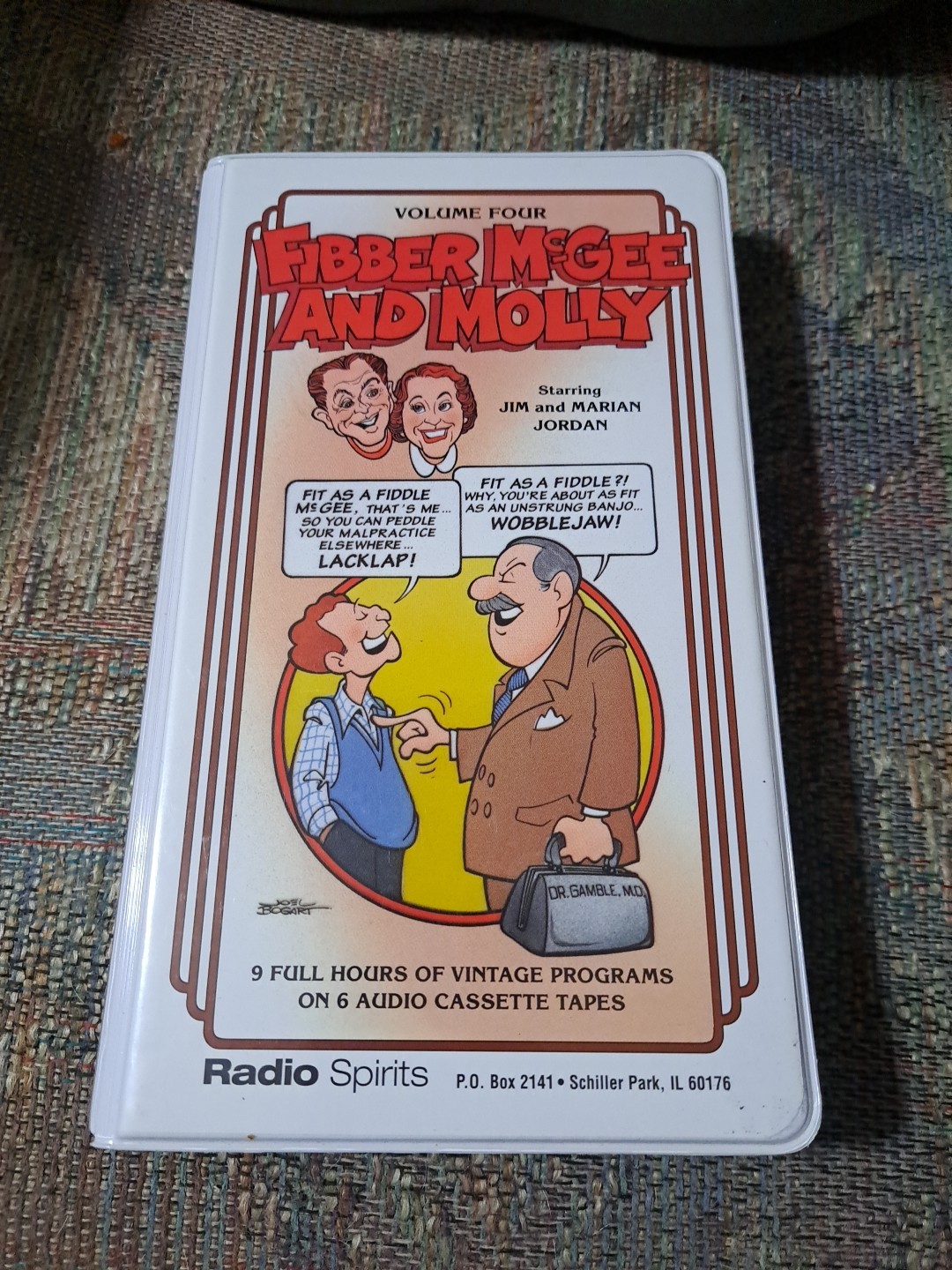 FIBBER MCGEE AND MOLLY VOL FOUR USED AUDIO CASSETTES