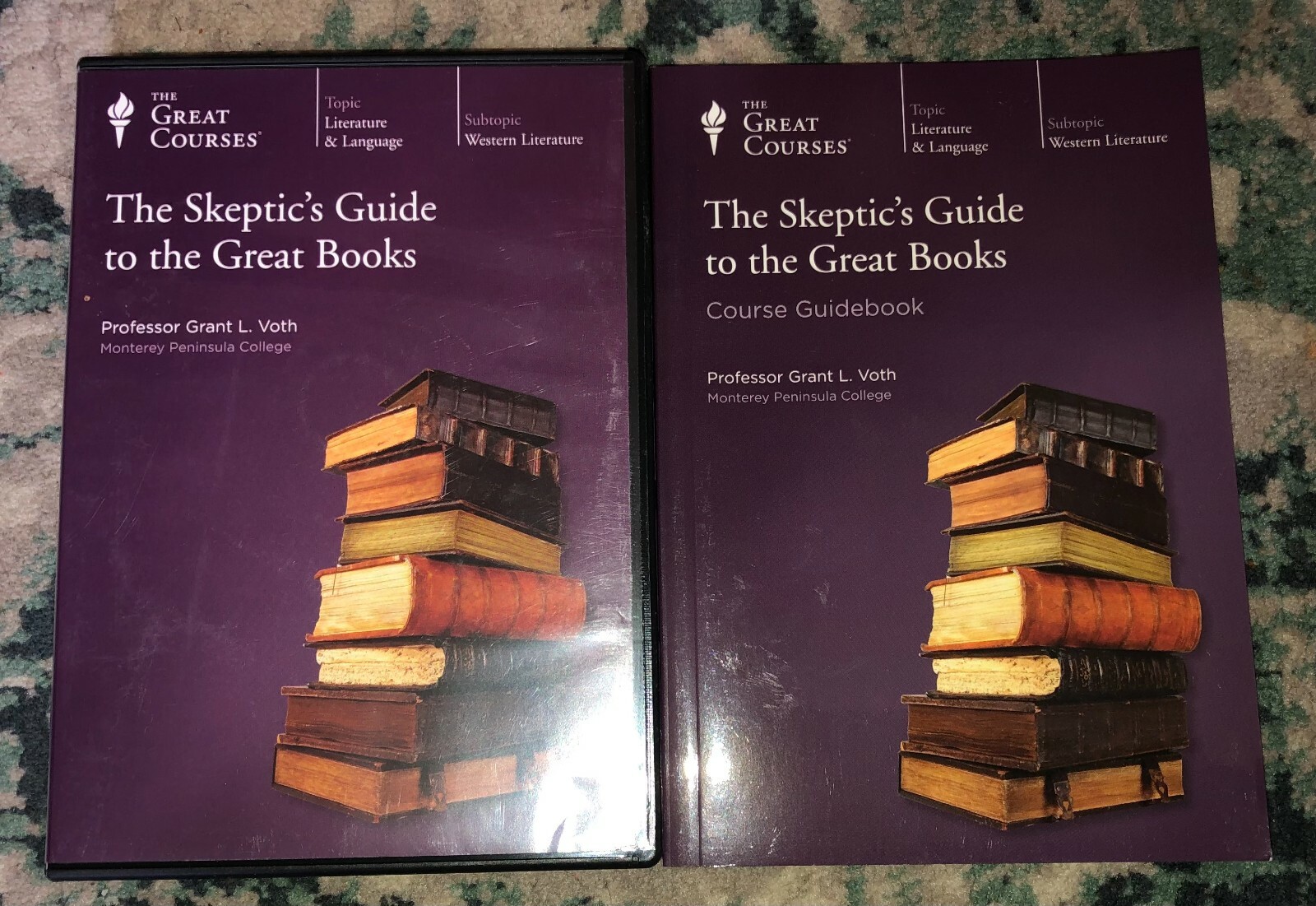 Grant Voth The Skeptic’s Guide to the Great Books 6 CD Guidebook Literature