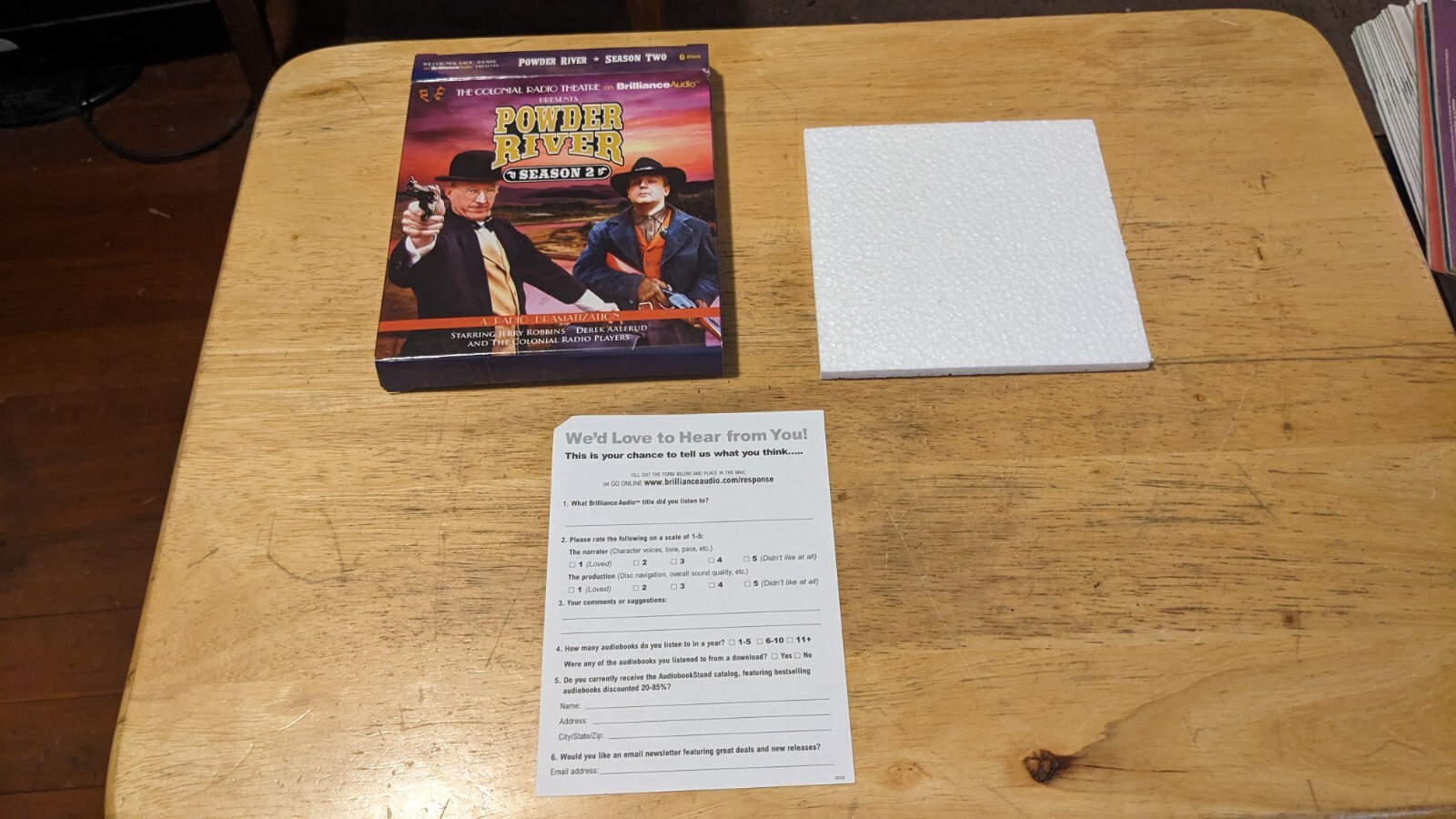 Powder River Audio CD Season Three — A Western Radio Dramatization