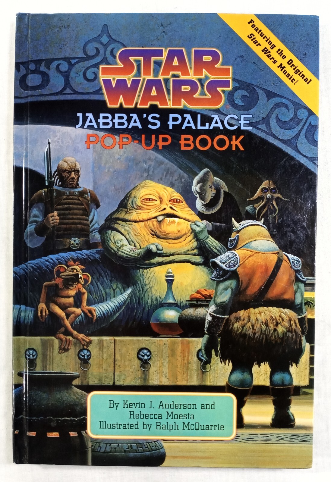 Star Wars Jabbas Palace Pop-Up Book Hardcover HC NO Sound NO Music Does not work
