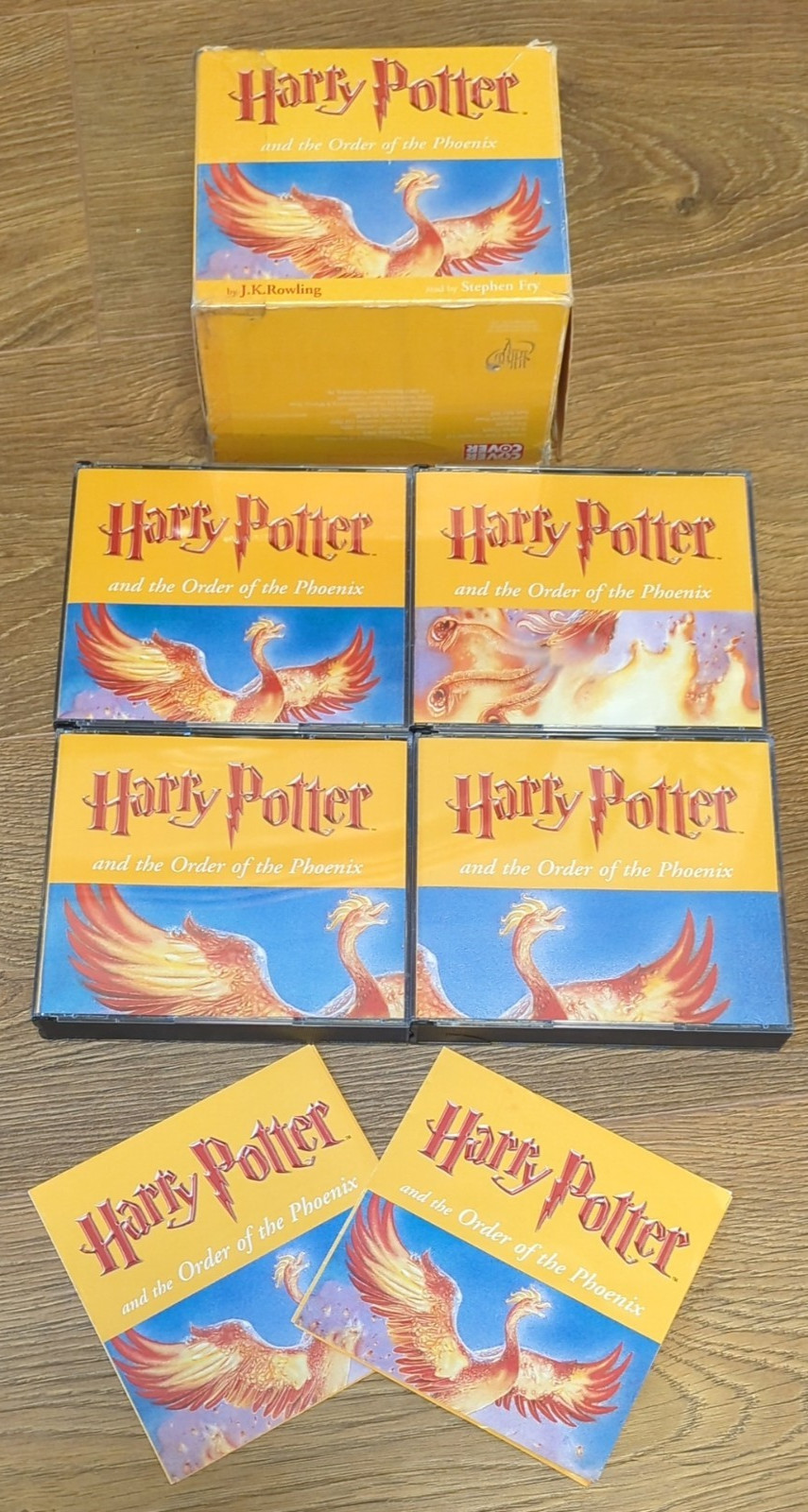 Harry Potter Order Of The Phoenix AudioBook 24 CD Audio Book Stephen Fry