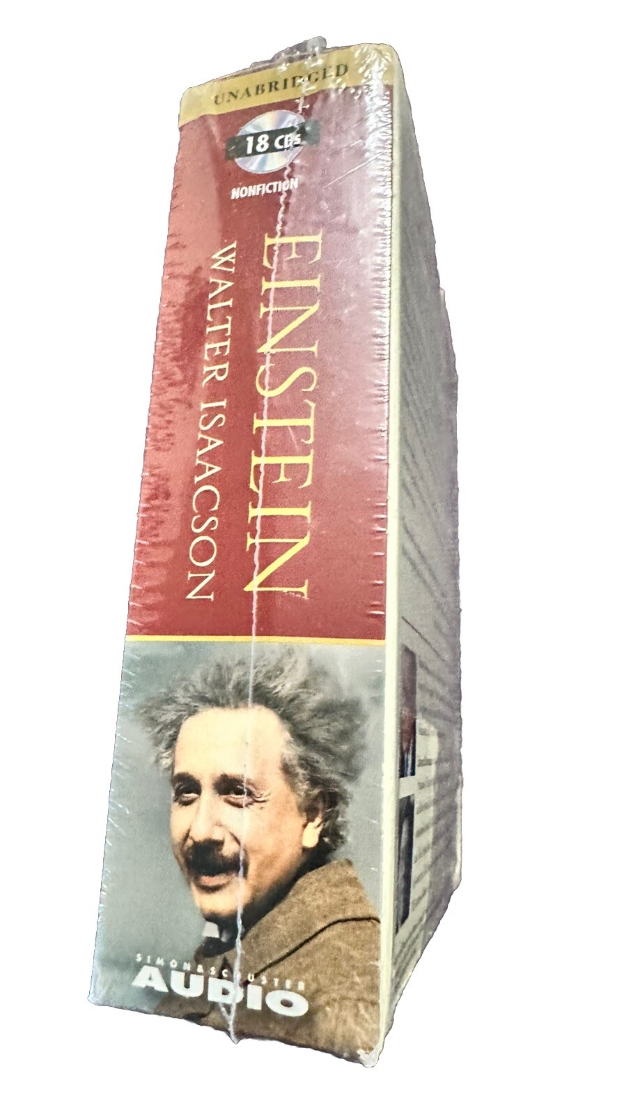 New AudioBook Einstein His Life & Universe By Walter Isaacson 2007, Compact Disc
