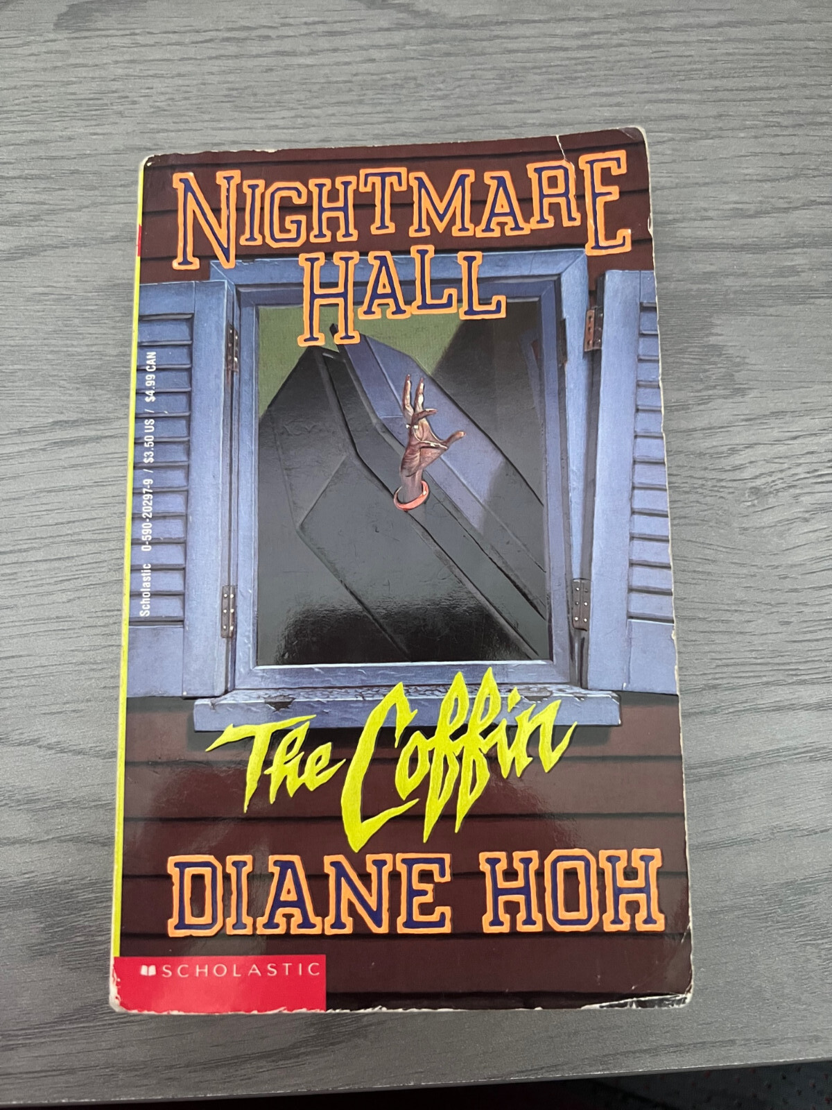 The Coffin (Nightmare Hall) by Diane Hoh RARE