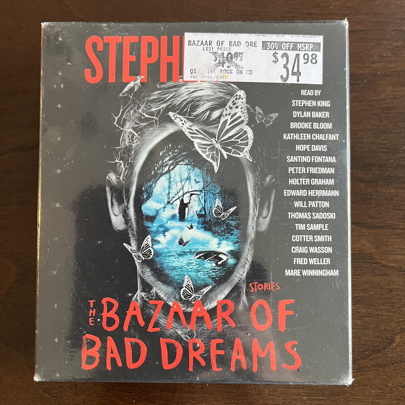 NEW Stephen King — The Bazaar of Bad Dreams: Stories 16-CD Audiobook 2015 Sealed