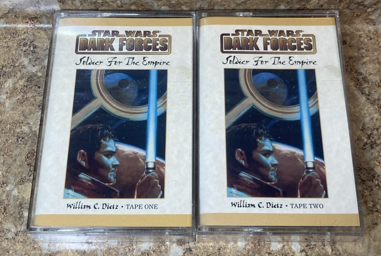 Vintage Star Wars Audio Books Lot Of 11 — Dark Apprentice, The New Rebellion