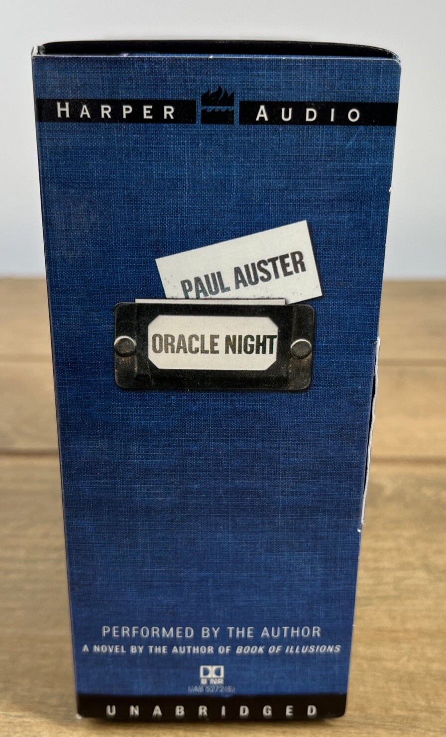 paul auster ORACLE NIGHT CASSETTE TAPE unabridged