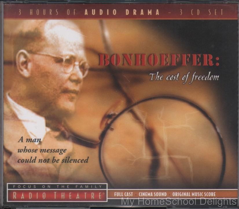 NEW Sealed BONHOEFFER Focus on the Family Radio Theater 3-CD Audio Set WWII