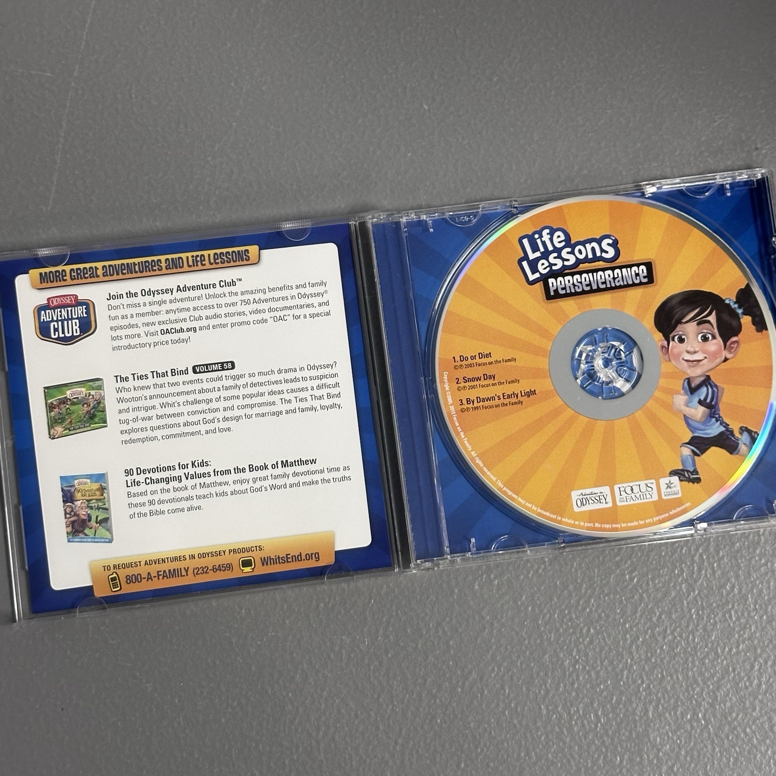Perseverance by Aio Team: New Audiobook 3 Character Building Audio Dramas Cd