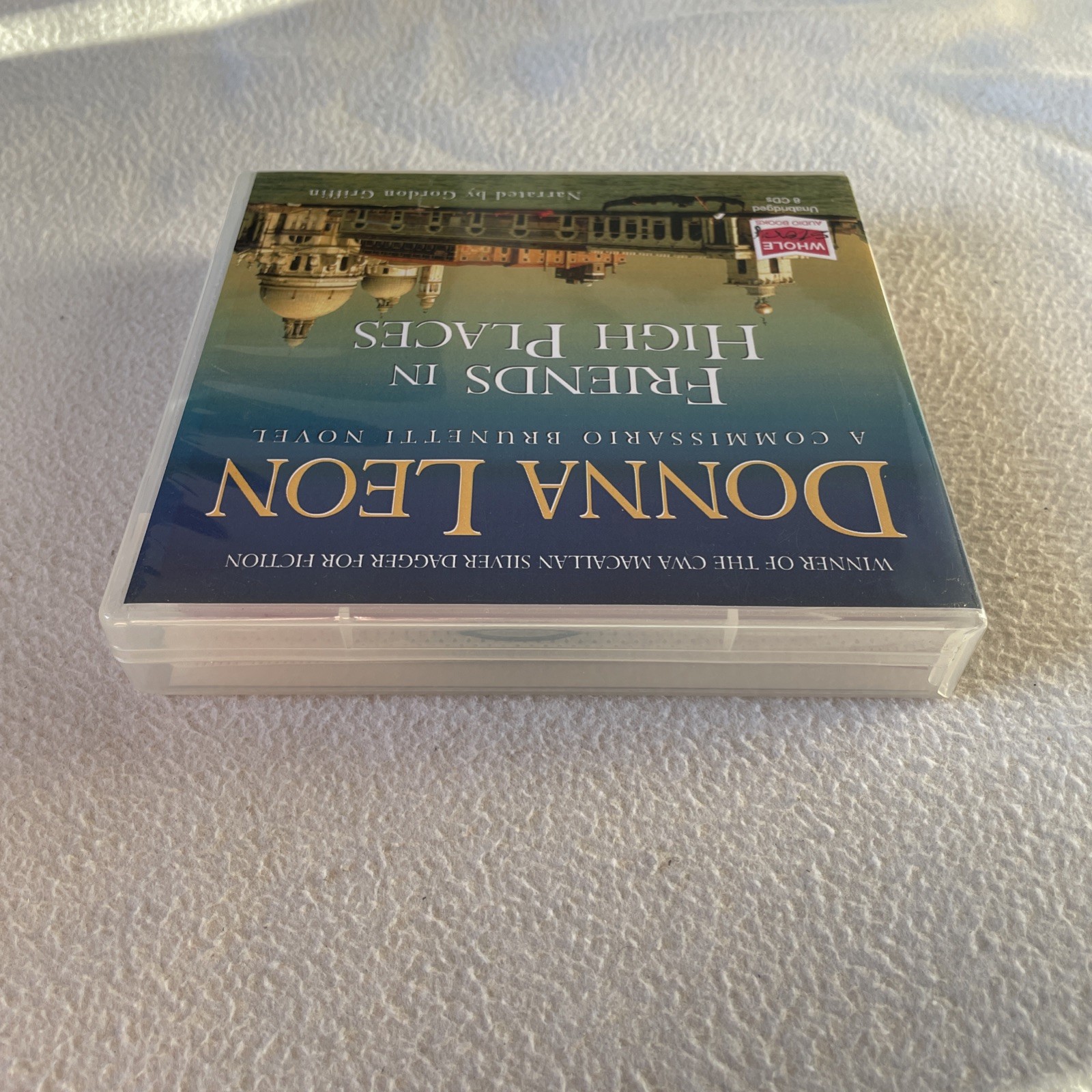 Friends In High Places by Donna Leon Unabridged Audiobook 8 CDs Guido Brunetti