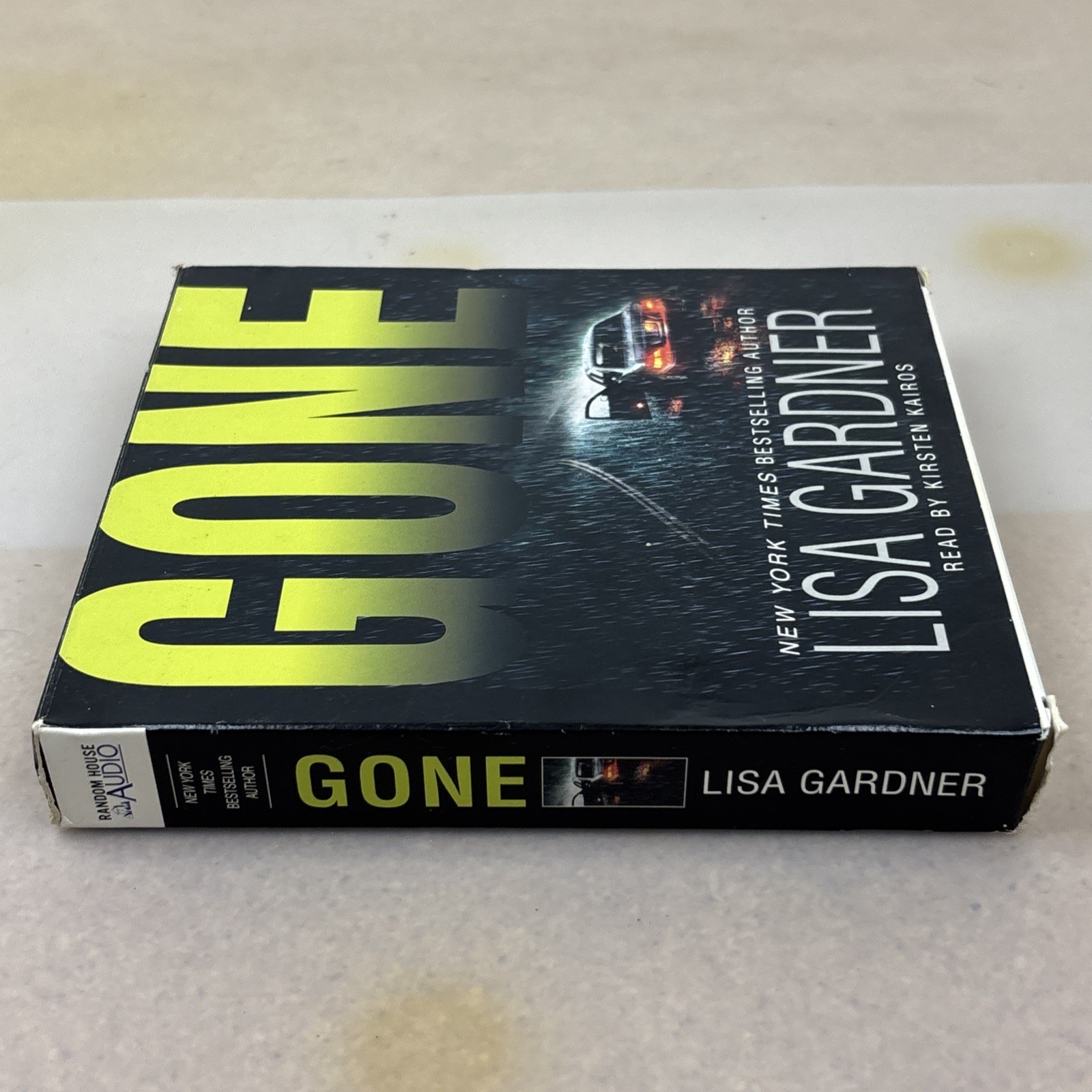 Gone By Lisa Gardner Audiobook CD Unabridged Read By Kirsten Kairos 5 Discs