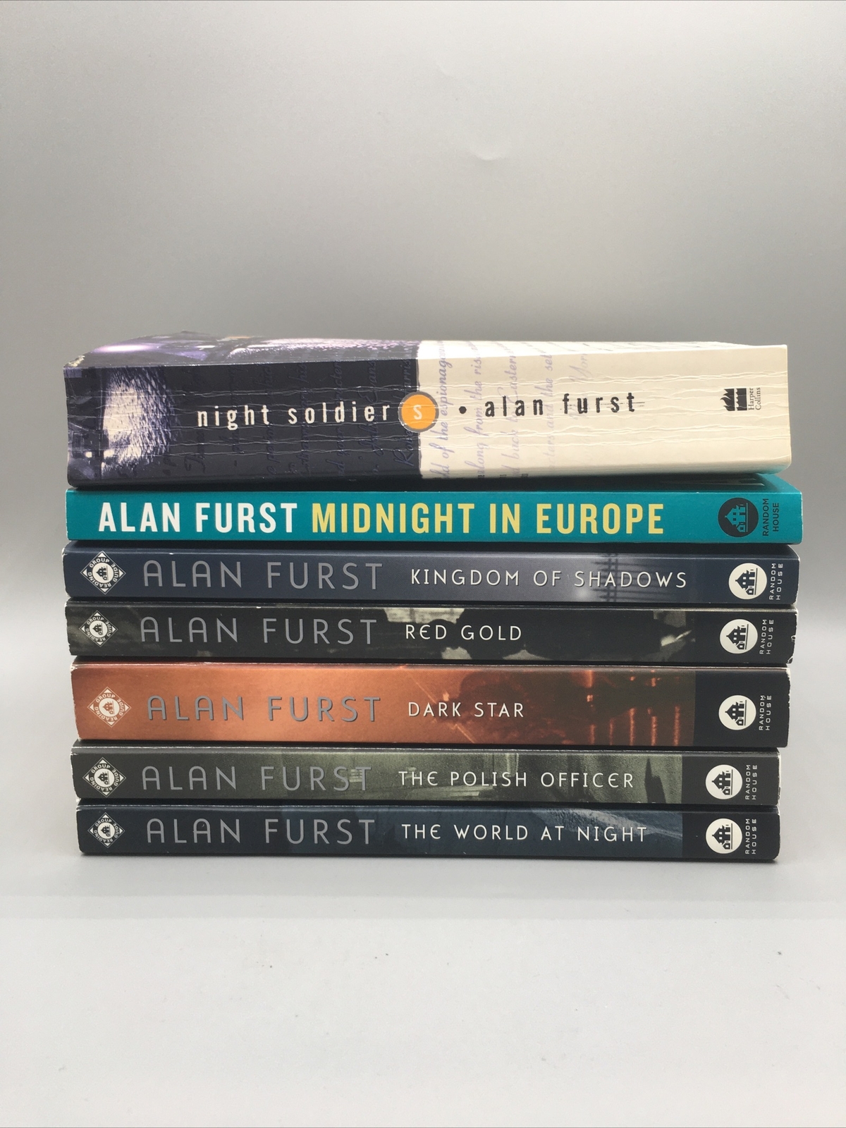 ALAN FURST PPB Lot x 7 The World at Night + Polish Office + World At Night