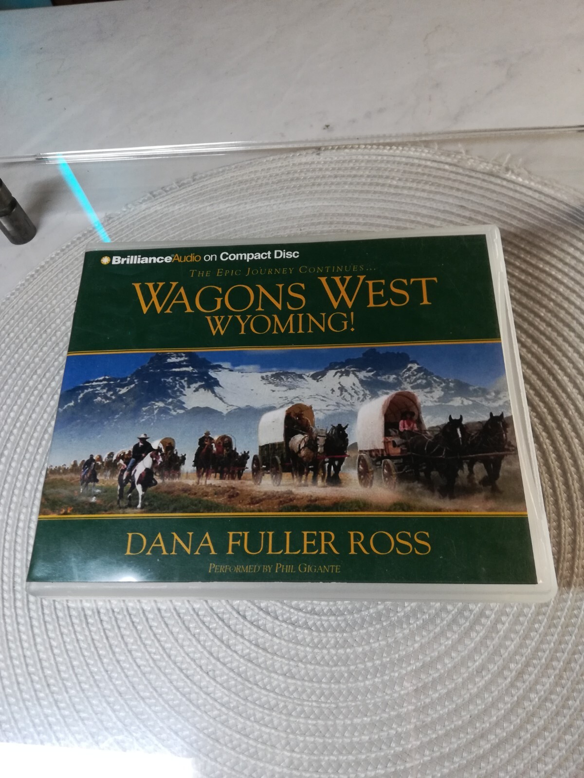 Wagons West Ser.: Wagons West Wyoming! by Dana Fuller Ross (2010, Compact Disc,
