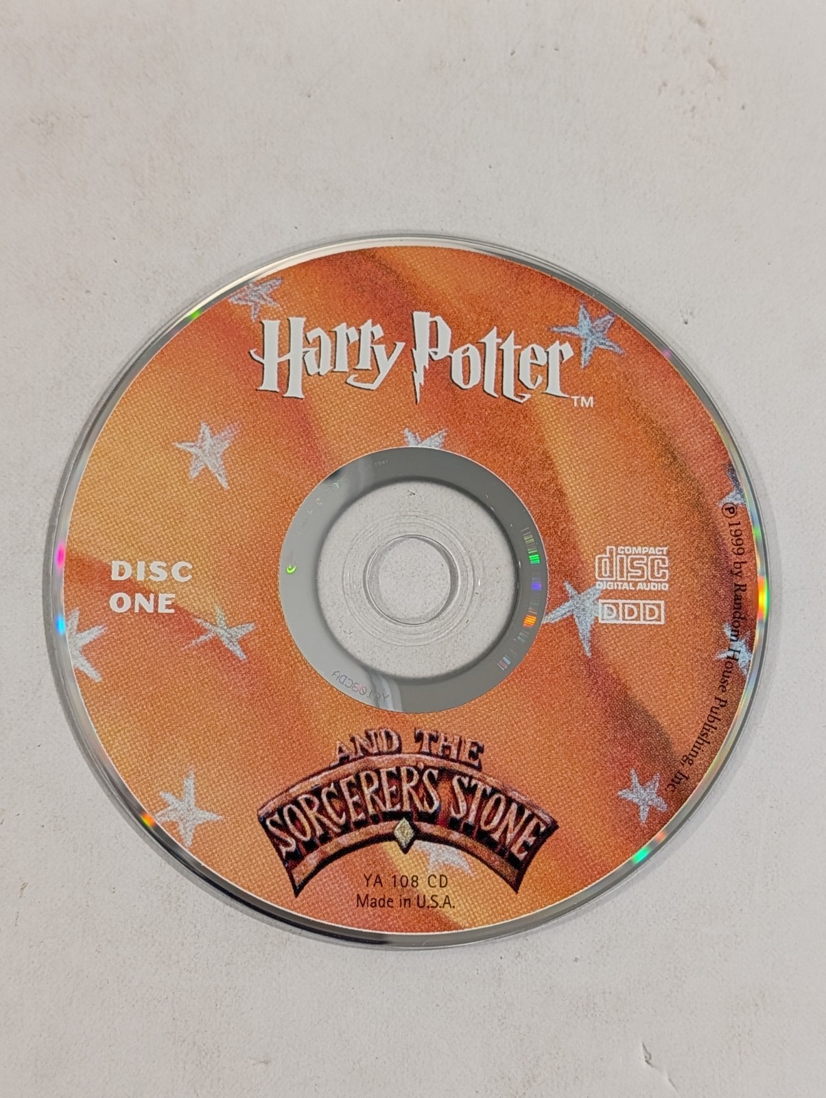 Harry Potter & the Sorcerer’s Stone | Audiobook CD | DISC 1 ONLY | Replacement