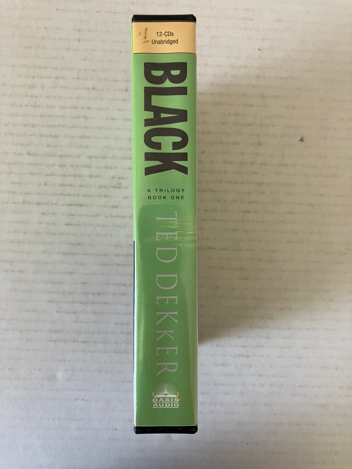 BLACK by TED DEKKER Audiobook CDs Unabridged 12 Discs