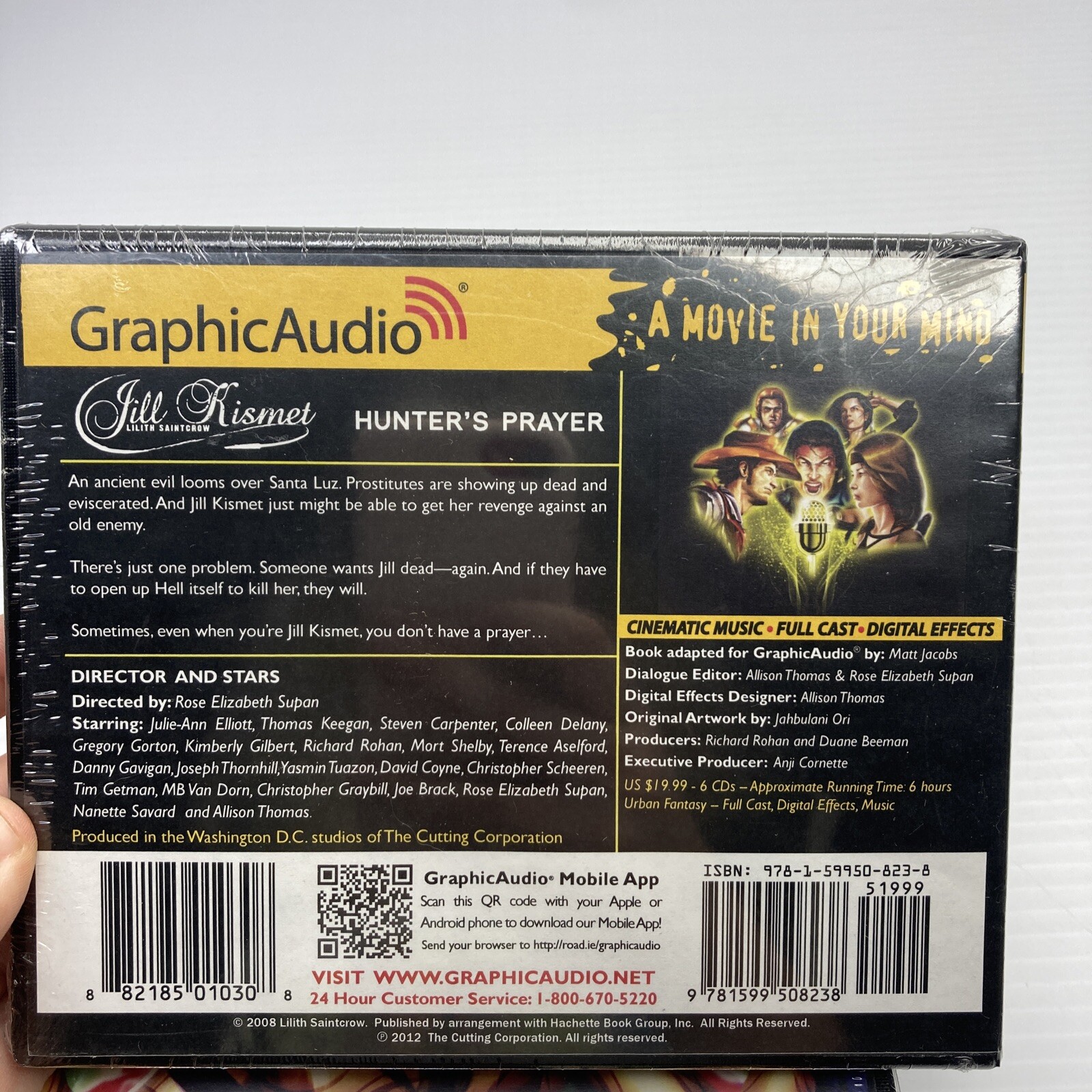 Jill Kismet Series Lilith Saintcrow 2 3 4 5 & 6 SEALED Audiobooks Graphic Audio