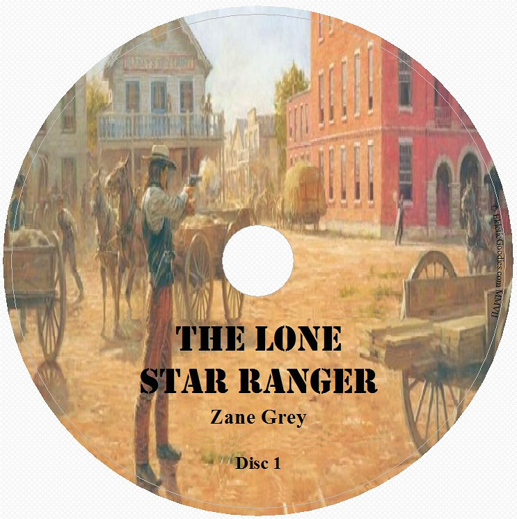 THE LONE STAR RANGER by Zane Grey 11 Audio CD Unabridged English