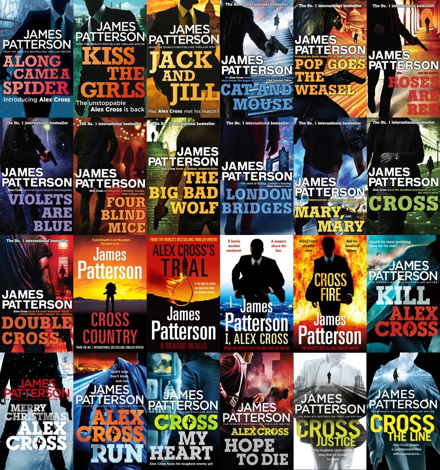 The ALEX CROSS Series By James Patterson — 37 MP3 Audiobook Collection