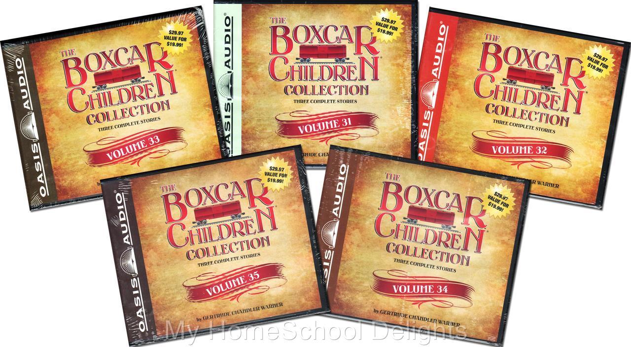 NEW 15 Audiobooks 5 BOXCAR CHILDREN COLLECTION Sets Volume 31-35 30 Audio CDs