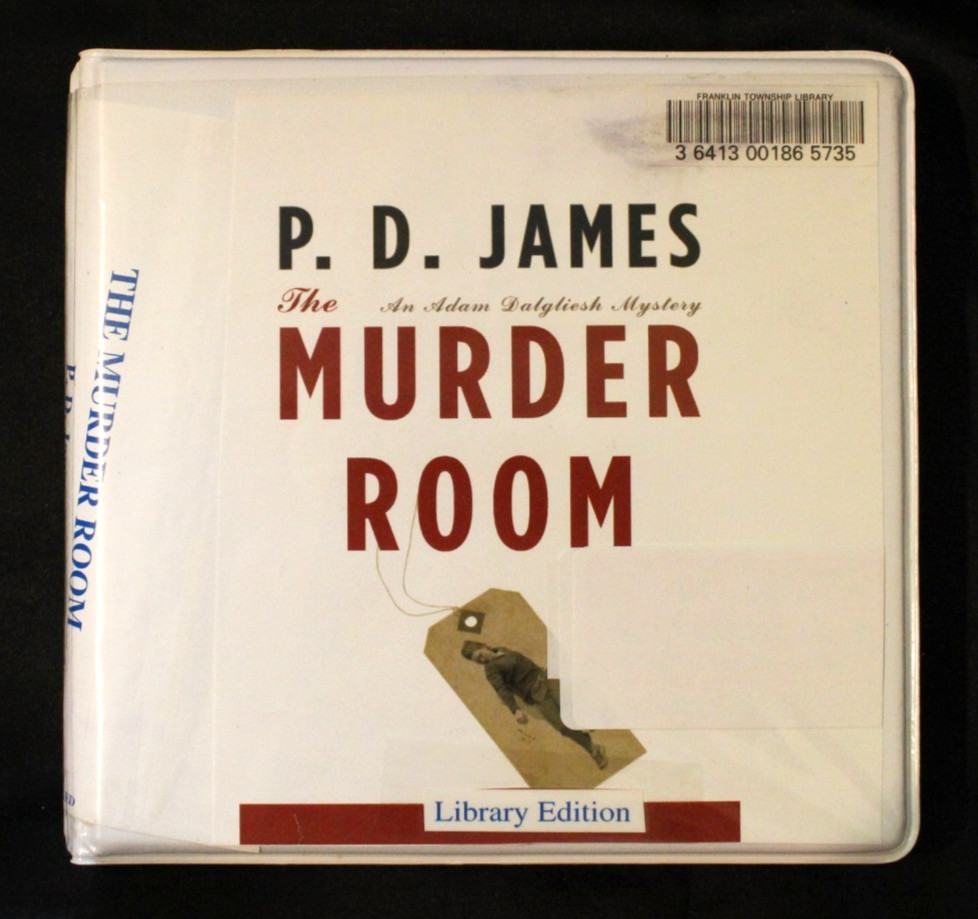 The Murder Room By: P.D. James ~ Audiobook CD [Ex-Lib Scratched/Untested]