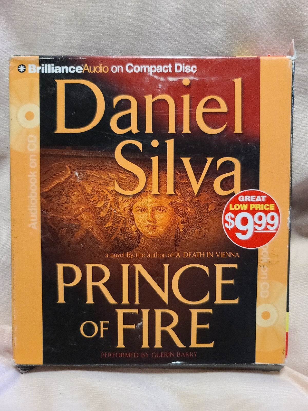 Shelf00g Audiobook~Prince of fire- Daniel silva