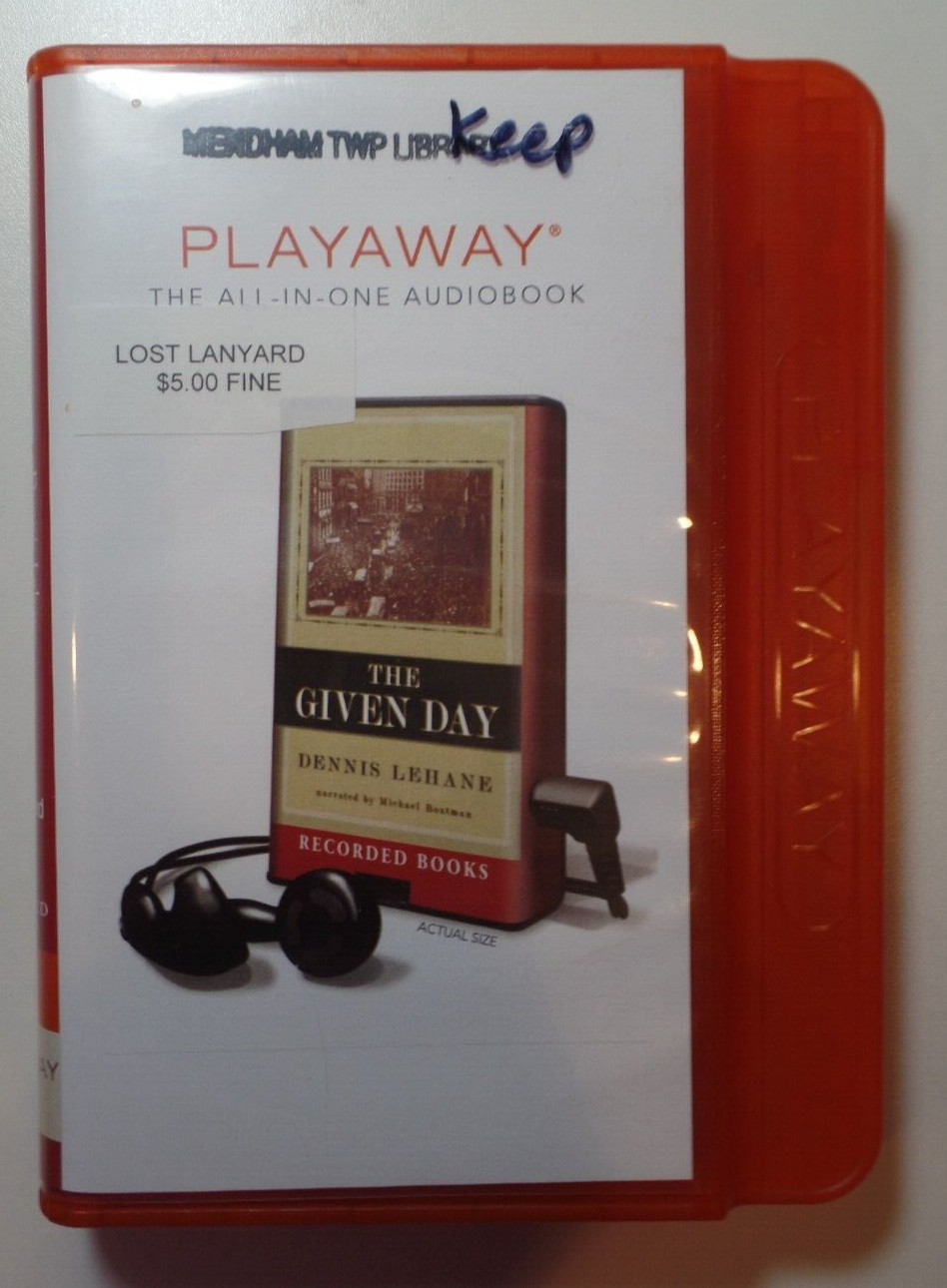 audiobook playaway Dennis Lehane The Given Day unabridged preowned